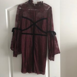 ASOS Burgundy dress US 6